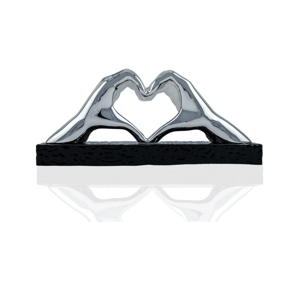 Mani a cuore con base - immagine 2