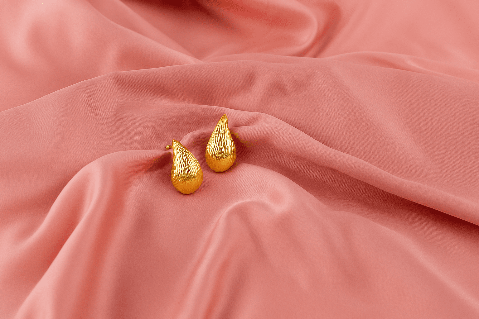 Orecchino goccia diamantata - immagine 2